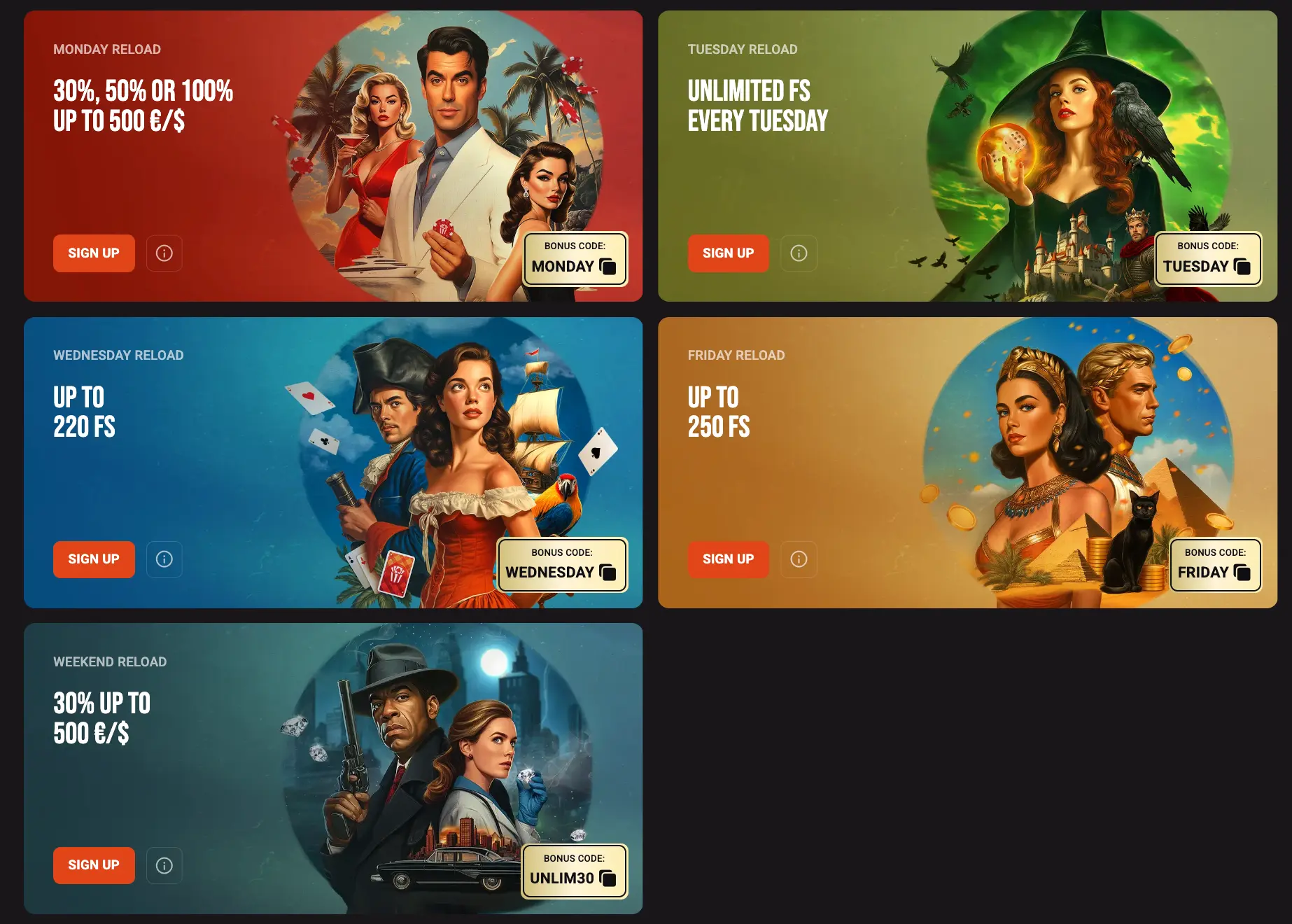 Hollywin Casino welcome package up to A$15,000 plus 350 free spins